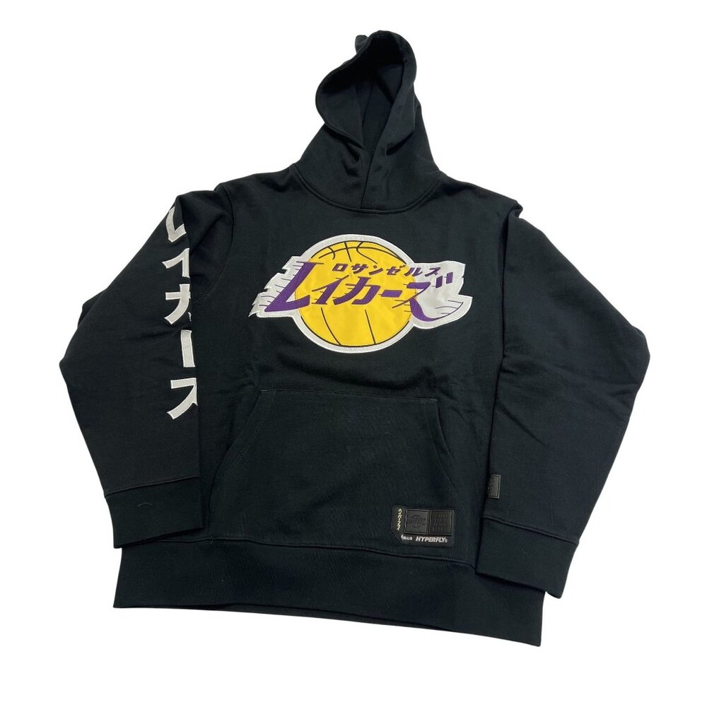 Hyperfly x NBA The Katakana Collection Lakers Hoodie in Black